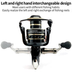 Lightweight Spinning Reel 2000 3000 4000 5000 6000 7000 Coil 5.2:1 Lure Fishing Reels Tackle for Trout Peche Bass Pike Zander