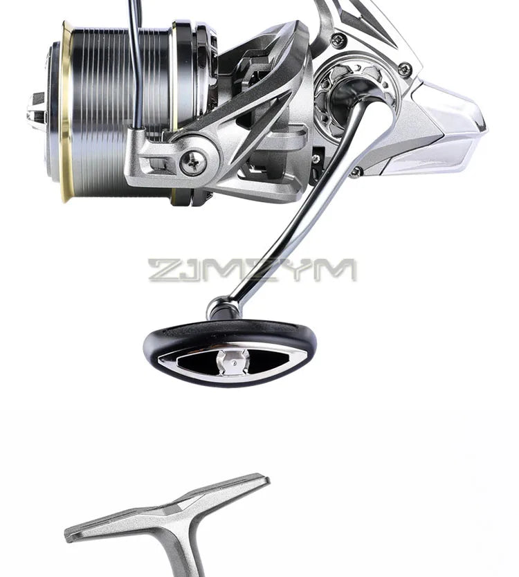 18KG Large Drag Fishing Reels Sea Fishing Waterproof Spinning Reel 4.8:1 Speed Saltwater Freshwater Carp Fishing Reel Fish Pesca