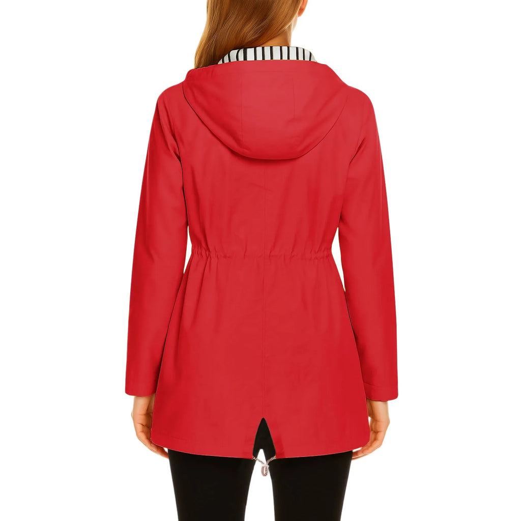 Waterproof Rain Coat Long Raincoats Jacket Waterproof Raincoats Feminina Gifts Outdoor Ride A Bike Mountaineering Jackets Women