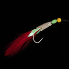 Mackerel Feather Rigs for Sea Fishing Mackerel Bait Hooks Lures Sea Fishing Rig Feather Hook Boat Shore Beach Striped Bass Pesca