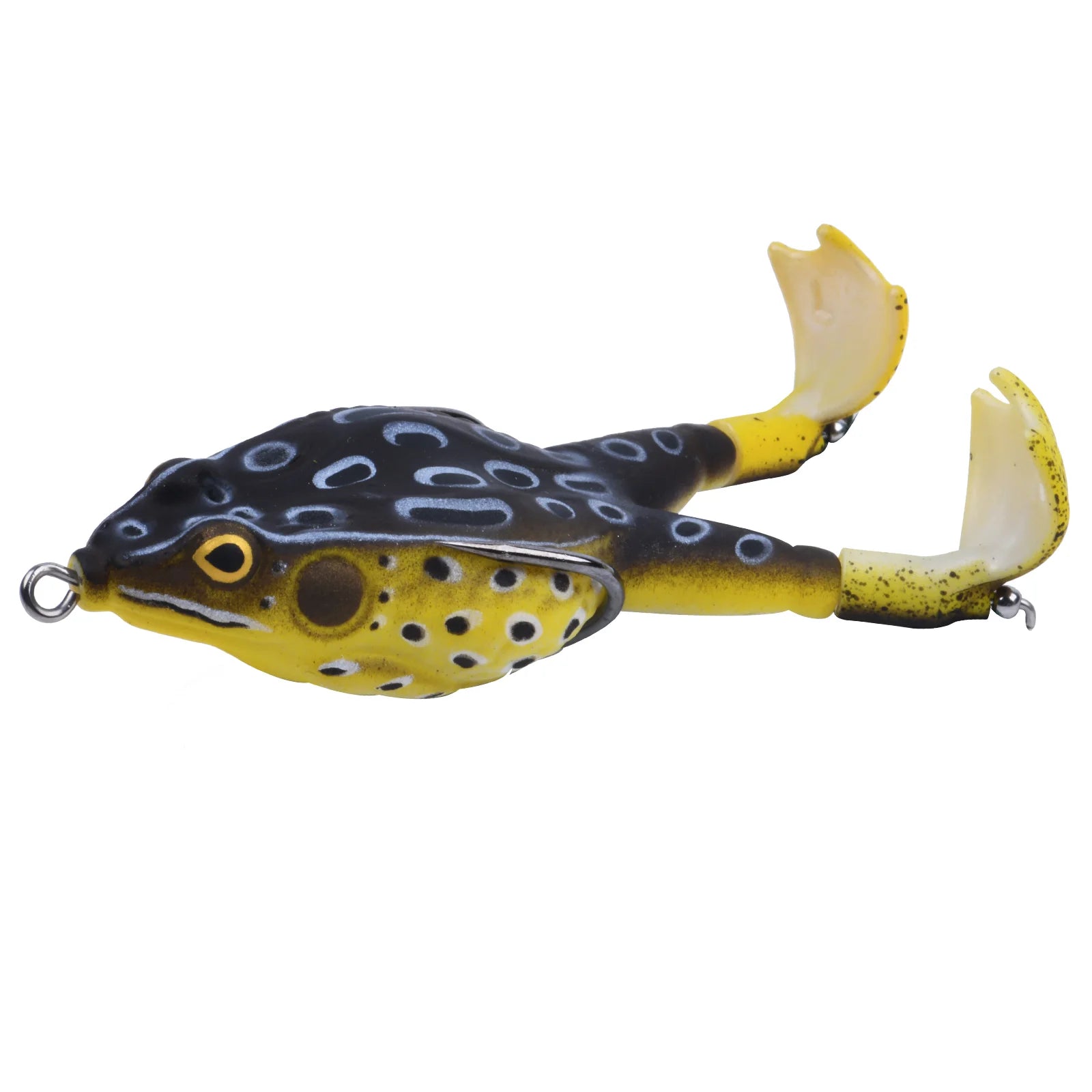Frog Soft Bait Lure Fishing Tackle Weights 8.4-16.6g Rotating Silicone Double Hooks Bait Floating Topwater Lures Pesca Pike Fish