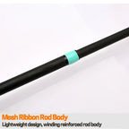 Casting Spinning Lure Fishing Rod Solid ML Tip 1.8/2.1m Ultralight Trout Jigging Pole 4/5 Sections Pesca
