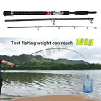 Fishing Lure Rod 1.8m 2.1m Lure 70-250g Strong Trolling Fishing Rod Carbon Hard Fast Surf Boat  Spining Fishing Rods Travel Pole