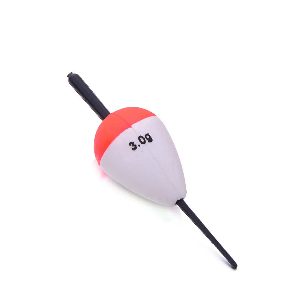 10Pcs Fishing Float Foam Fish Floats Drift Big Belly Drifts Long Casting Drifts 1g/2g/3g/5g/10g Buoy Flotador Gear Fishs Float