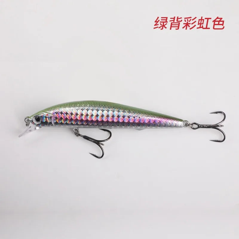 Minnow Bait Fishing Lure Weights 7g/10g/12g Mino Floating Trolling Lure Isca Artificial Wobbler Articulos De Pesca