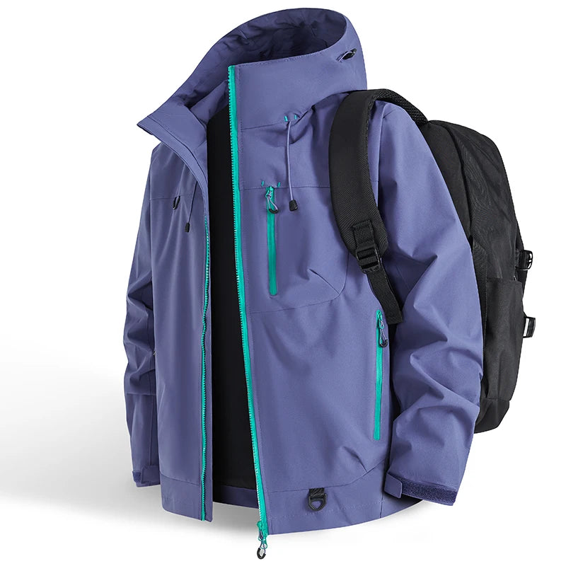 Waterproof Hiking Jackets Man Outdoor Fishing Cycling Jacket Women Motocross Mountain Bike Coat Unisex Outerwear Daily Wear
