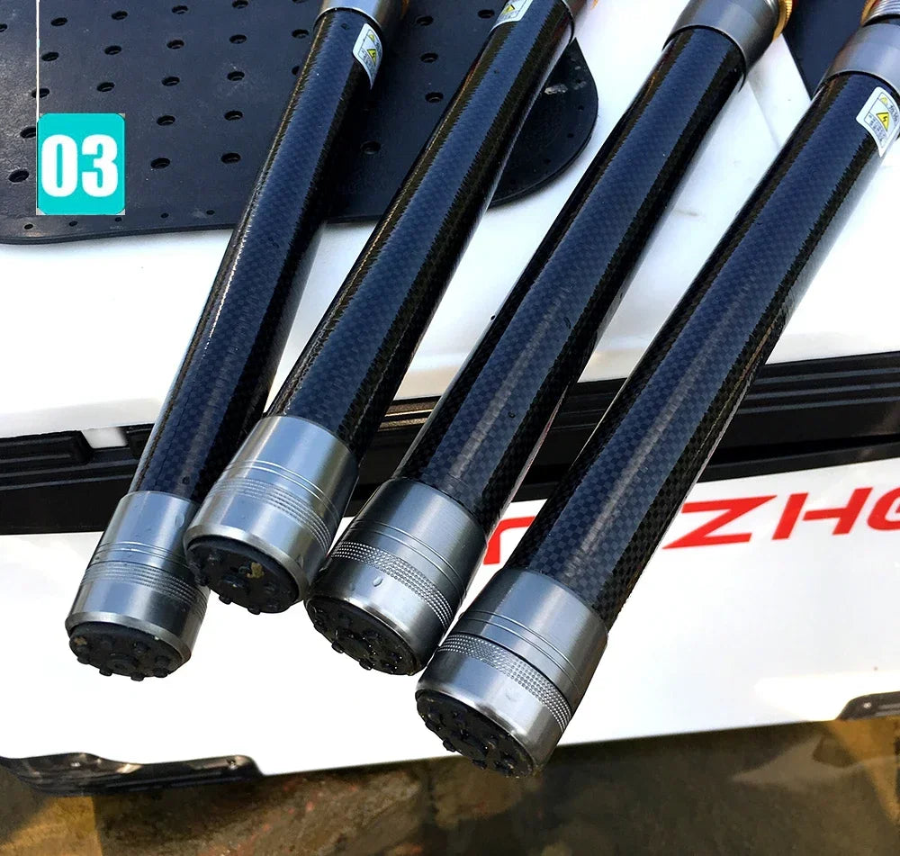 Fishing Rods Spinning 1.8m 2.1m 2.4m 2.7m 3.0m 3.6m Sea Telescopic Carbon Fiber Travel Rod for Carp  Ultralight Travel Lure Surf