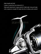 18KG Large Drag Fishing Reels Sea Fishing Waterproof Spinning Reel 4.8:1 Speed Saltwater Freshwater Carp Fishing Reel Fish Pesca