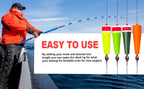 Fishing Floats Bobbers Fishing Popping Cork Trout Float Rig Weighted Popping Floats Cork Trout Floats for Fishing Saltwater