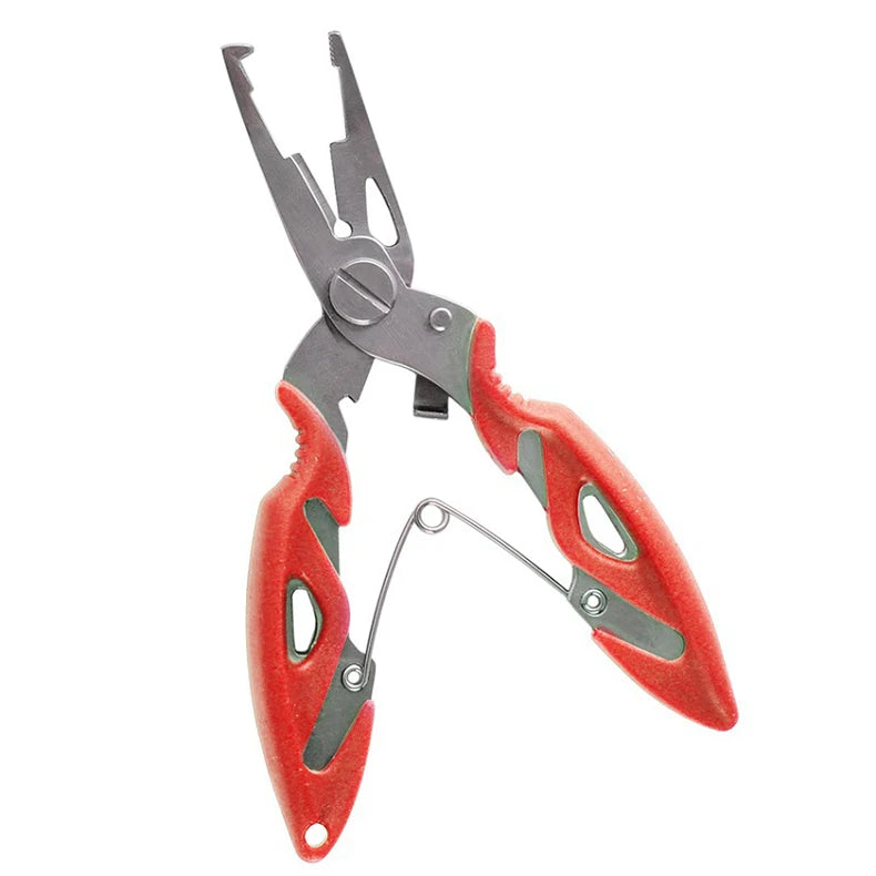 Fishing Pliers Tools Accessories for Goods Tackle Pliers Vise Knitting Flies Scissors Braid Set Fish  Tongs Multifunction