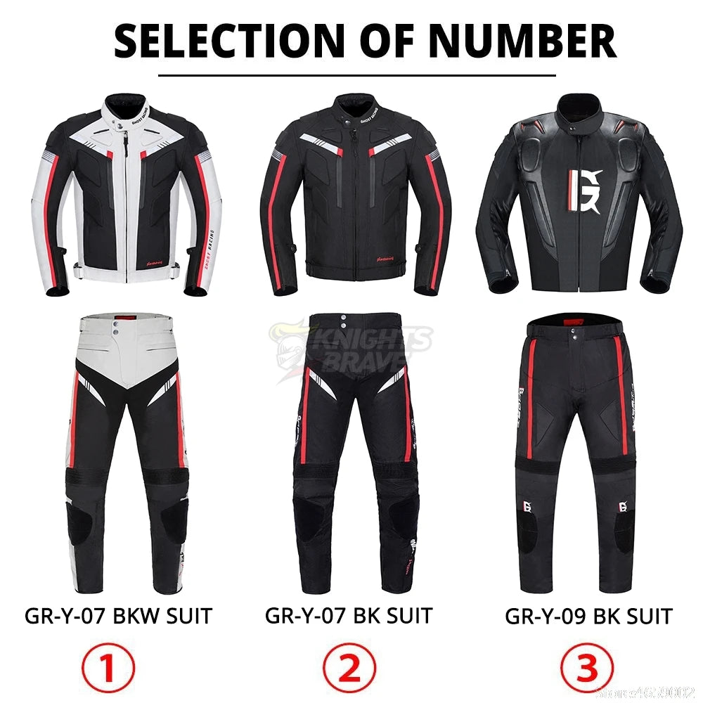 Jacket Motorcycle Cold-proof Waterproof Motocross Jacket Men Chaqueta Moto Protective Gear Motorbike Riding Clothing Moto Jacket