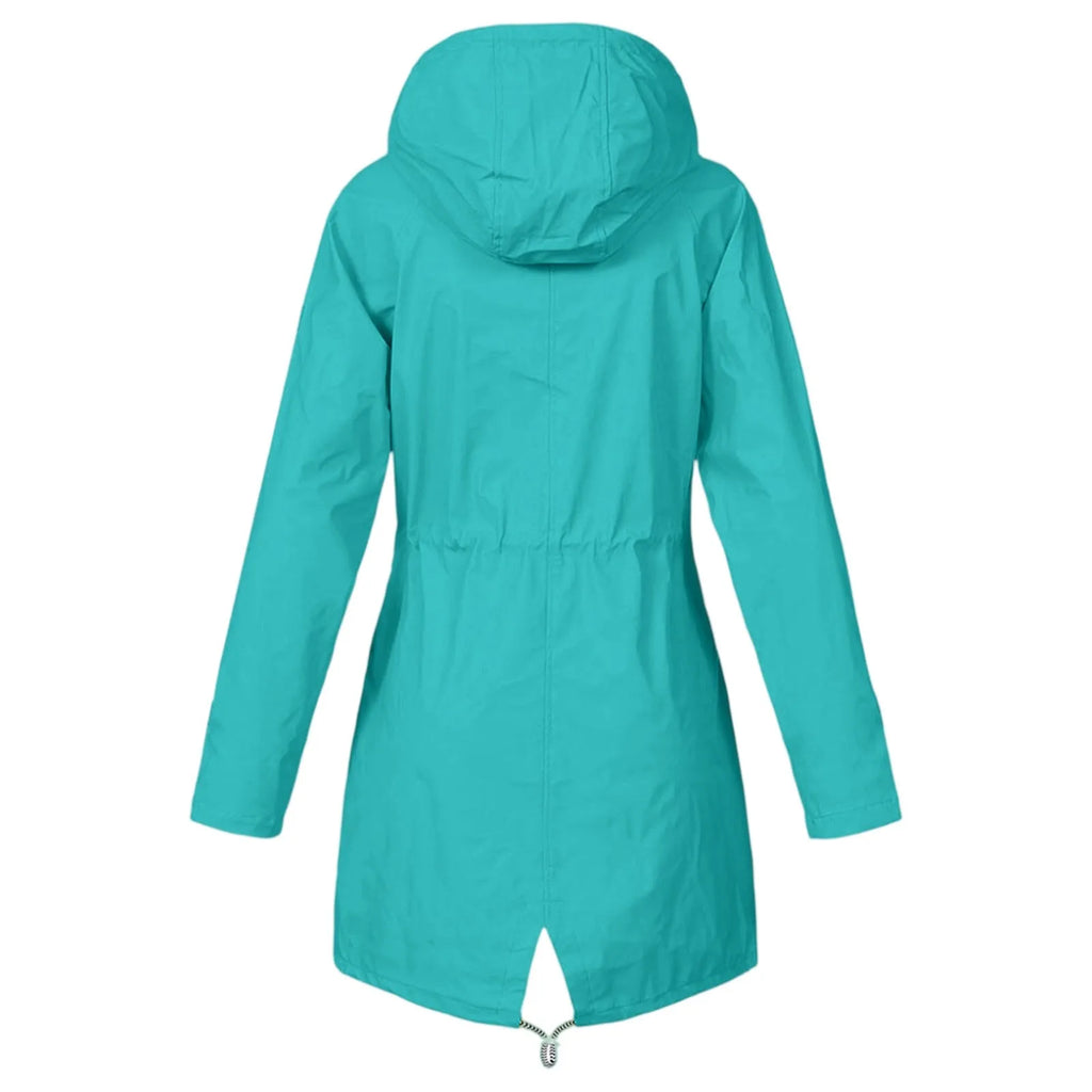 Waterproof Rain Coat Long Raincoats Jacket Waterproof Raincoats Feminina Gifts Outdoor Ride A Bike Mountaineering Jackets Women