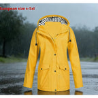 Waterproof Winter Jacket for Women Thermal Windbreaker Raincoat Ski Hiking Outdoor