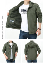 Waterproof Windbreaker Jackets Men Naturehike Casual Hiking Tactical Jacket Women Multi-pocket Hooded Fishing Windproof Coat