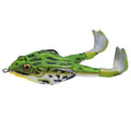 Frog Soft Bait Lure Fishing Tackle Weights 8.4-16.6g Rotating Silicone Double Hooks Bait Floating Topwater Lures Pesca Pike Fish
