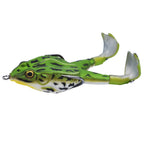 Frog Soft Bait Lure Fishing Tackle Weights 8.4-16.6g Rotating Silicone Double Hooks Bait Floating Topwater Lures Pesca Pike Fish
