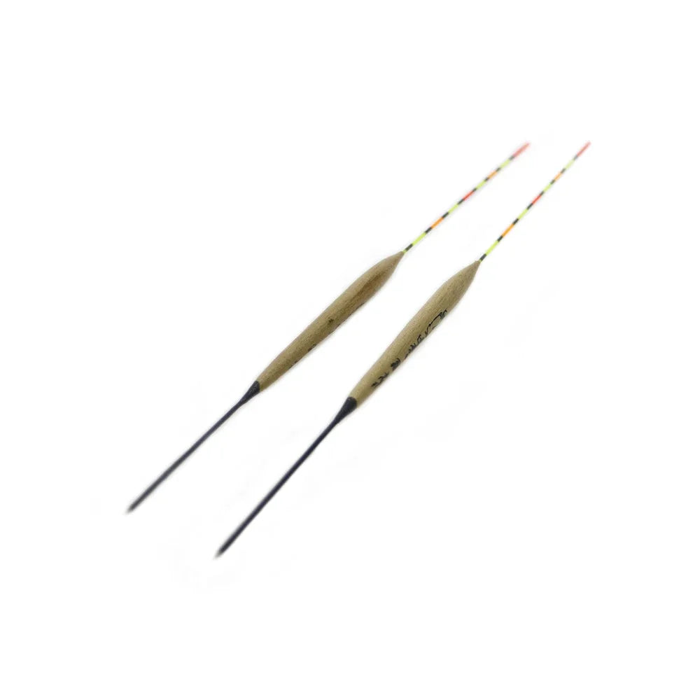 10Pcs/lot Fishing Floats Balsa Flotteur Peche Shallow Water & Ice Floating Bobbers Wooden Float For Fishing Accessories Tackle