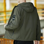 Men's Jackets Waterproof Military Hooded Jacket Windbreaker Outdoor Camping Sports Coat Male Clothing Thin Overcoat 5XL 6XL 7XL