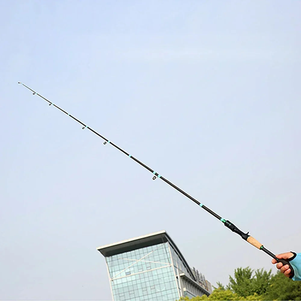 Casting Spinning Lure Fishing Rod Solid ML Tip 1.8/2.1m Ultralight Trout Jigging Pole 4/5 Sections Pesca