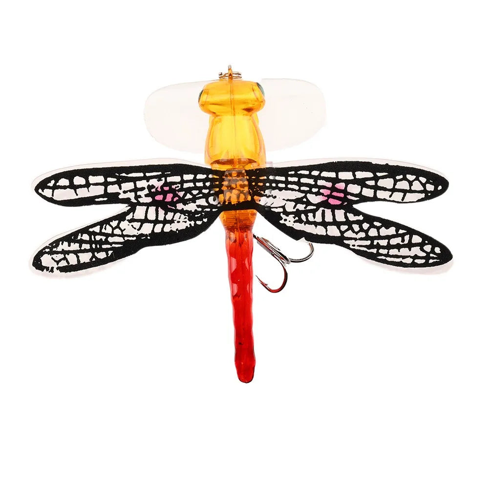 1PCS 7.5cm/6.2gTopwater Dragonfly Dry Flies Insect Fly Fishing Lure Trout Popper Artificial Bait Wobblers For Trolling Hard Lure