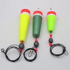 Fishing Floats Bobbers Fishing Popping Cork Trout Float Rig Weighted Popping Floats Cork Trout Floats for Fishing Saltwater