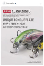 Minnow Bait Fishing Lure Weights 7g/10g/12g Mino Floating Trolling Lure Isca Artificial Wobbler Articulos De Pesca
