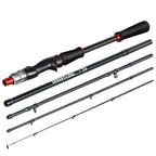 Sougayilang Lure Fishing Rod 1.8m 2.1m Spinning  Bait Casting Rod Carbon Fiber EVA Handle Fishing Pole for Fishing Pesca
