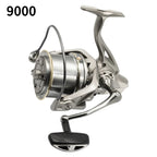 Rooblinos Stainless Steel Bearing Spinning Fishing Reel 8000 9000 10000 12000 14000 25KG Powerful Reel Saltwater Fresh Water