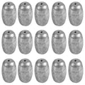 Egg Sinkers Fishing Weights Bass Casting Fishing Sinker Weights Oval Shape Fishing Weights Saltwater Freshwater Slip Sinkers