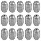 Egg Sinkers Fishing Weights Bass Casting Fishing Sinker Weights Oval Shape Fishing Weights Saltwater Freshwater Slip Sinkers