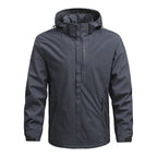 Men's Waterproof Rain Jacket Lightweight Outer Hooded Outdoor Raincoat Hiking Windproof Jacket Climbing Outdoor Jackets