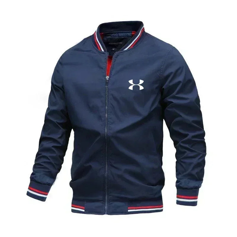 The men's waterproof jacket for autumn and winter is a breathable, oversized cap, lightweight jacket and outdoor jacket