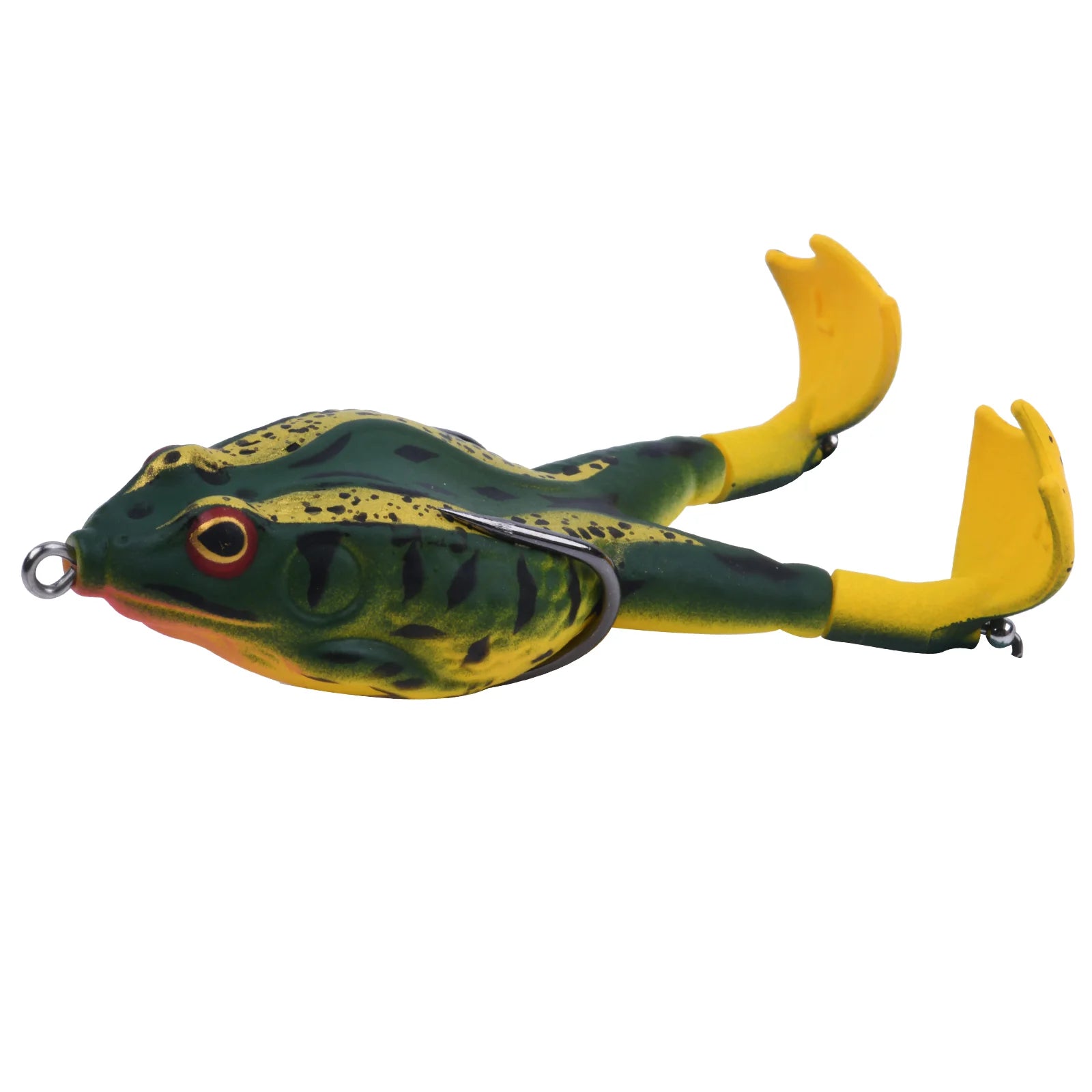 Frog Soft Bait Lure Fishing Tackle Weights 8.4-16.6g Rotating Silicone Double Hooks Bait Floating Topwater Lures Pesca Pike Fish