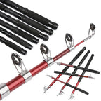 1.5-3.0m Fishing Tackle Tools Outdoor Fiberglass Sea Rod Telescopic Fishing Rod Pole
