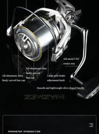 18KG Large Drag Fishing Reels Sea Fishing Waterproof Spinning Reel 4.8:1 Speed Saltwater Freshwater Carp Fishing Reel Fish Pesca