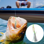 Mackerel Feather Rigs for Sea Fishing Mackerel Bait Hooks Lures Sea Fishing Rig Feather Hook Boat Shore Beach Striped Bass Pesca