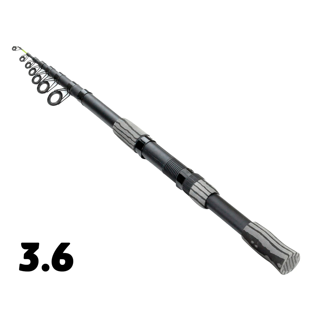 2.1-3.6 Meters Cheap Fishing Rods Lure Spinning Carbon Telescopic Rod Long Shot Trout Lake Sea Fish Rods Fishing Accessories