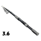 2.1-3.6 Meters Cheap Fishing Rods Lure Spinning Carbon Telescopic Rod Long Shot Trout Lake Sea Fish Rods Fishing Accessories