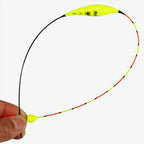 Fishing Floats Eye-catching Floating Ball Slidding Composite Nano Buoy Moveable Beads Tail Bobber Fishing Tackle Accessories