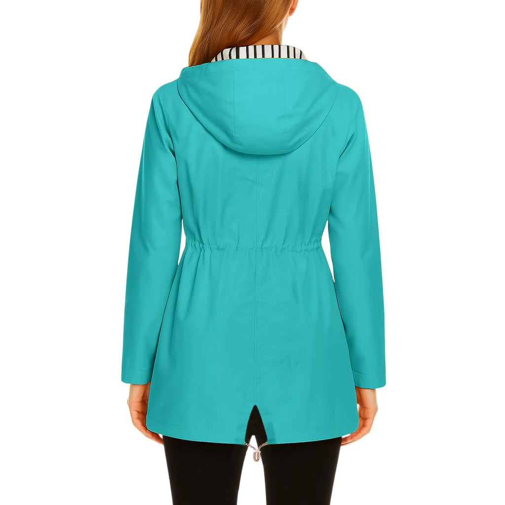 Waterproof Rain Coat Long Raincoats Jacket Waterproof Raincoats Feminina Gifts Outdoor Ride A Bike Mountaineering Jackets Women