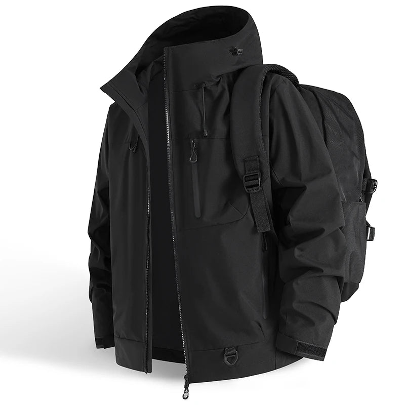 Waterproof Hiking Jackets Man Outdoor Fishing Cycling Jacket Women Motocross Mountain Bike Coat Unisex Outerwear Daily Wear