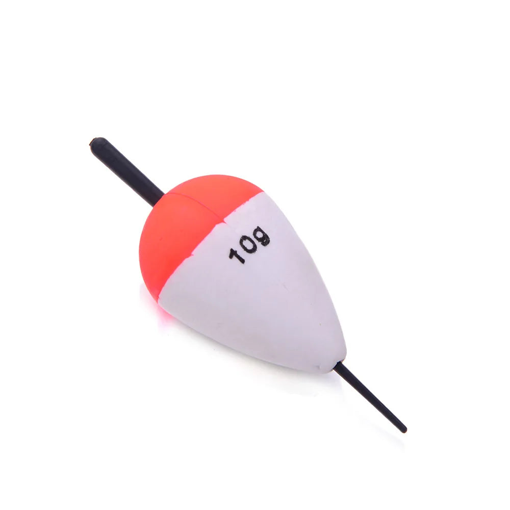 10Pcs Fishing Float Foam Fish Floats Drift Big Belly Drifts Long Casting Drifts 1g/2g/3g/5g/10g Buoy Flotador Gear Fishs Float