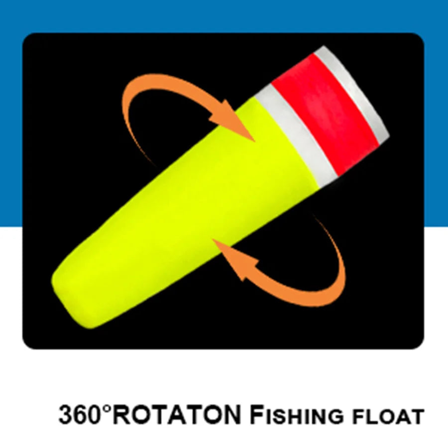 Fishing Floats Bobbers Fishing Popping Cork Trout Float Rig Weighted Popping Floats Cork Trout Floats for Fishing Saltwater