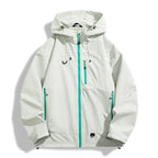 Unisex Hiking Jacket Waterproof Autumn Windbreaker Ourdoor Hooded Coats Women New Jacket Men Fishing Camping Climbing Coats