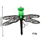1PCS 7.5cm/6.2gTopwater Dragonfly Dry Flies Insect Fly Fishing Lure Trout Popper Artificial Bait Wobblers For Trolling Hard Lure