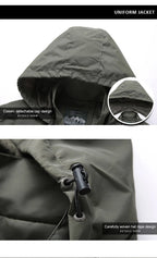 Waterproof Windbreaker Jackets Men Naturehike Casual Hiking Tactical Jacket Women Multi-pocket Hooded Fishing Windproof Coat