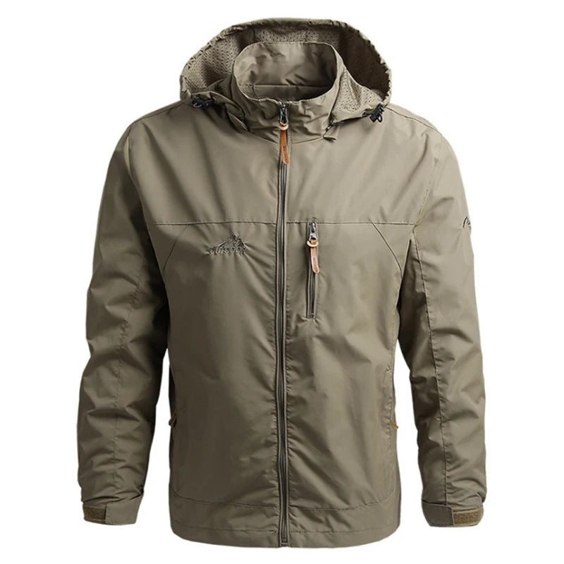 Waterproof Windbreaker Jackets Men Naturehike Casual Hiking Tactical Jacket Women Multi-pocket Hooded Fishing Windproof Coat