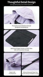 Waterproof Jacket Men Outdoor Sports Cycling Hiking Jackets Women Motocross Mountain Bike Coat Unisex Outerwear Youth Daily Wear