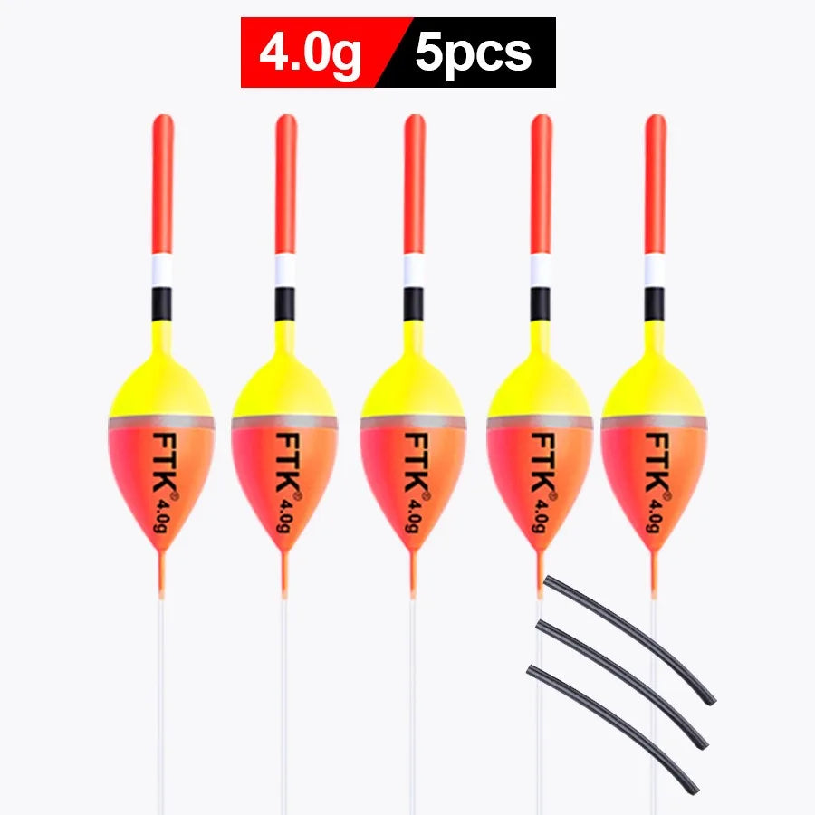 5 Carp Fishing Floats, Vertical Float, Big Belly Float, Wild Fishing, Eye catching Shallow Water Float, Fishing Gear Supplies