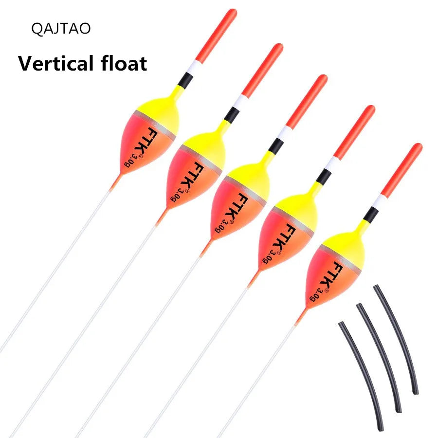 5 Carp Fishing Floats, Vertical Float, Big Belly Float, Wild Fishing, Eye catching Shallow Water Float, Fishing Gear Supplies